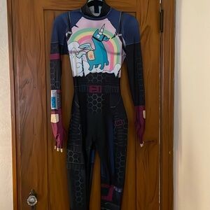 Fortnite Brite Bomber Costume Women’s Jumpsuit